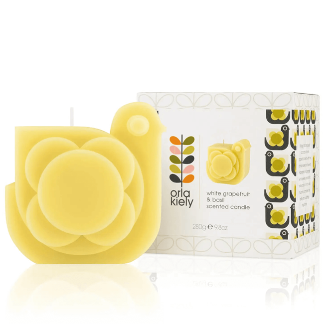 Orla Kiely Hen Shaped Scented Candle